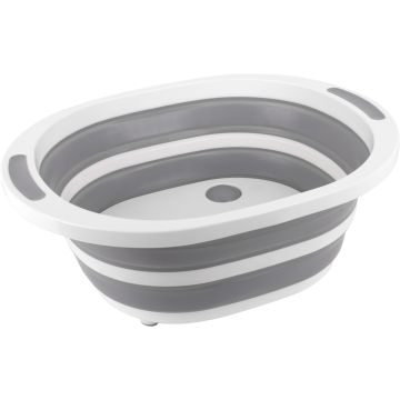 Bacinella pieghevole Brunner 3ways Fold-away Grigio/Bianco (C50)