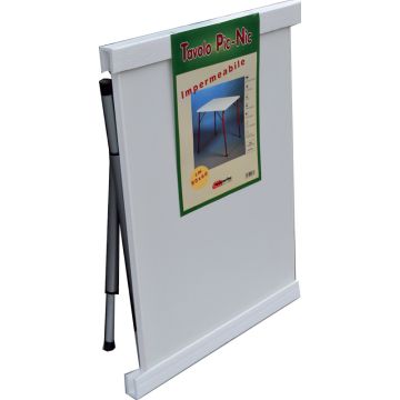 Tavolo Castelmerlino melaminico Picnic telescopico 80x60 cm