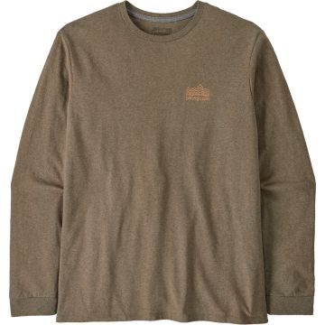 Maglia da uomo Patagonia Strataspire Responsibili-Tee® Wing Grey