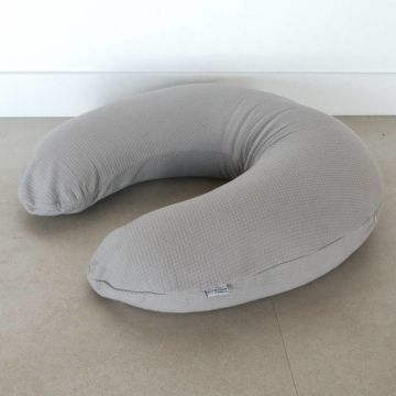 Cuscino allattamento Bamboom Combi Cosy Grey