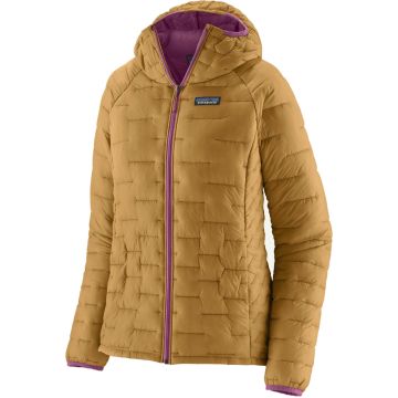 Giacca da donna Patagonia Micro Puff® Hoody Bobcat Brown
