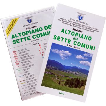 Guida CAI Sezioni Vicentine Sentieri Altopiano dei Sette ComunI
