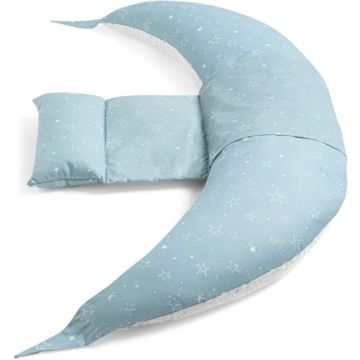 Cuscino allattamento Nuvita Dreamwizard Grigio Stelle