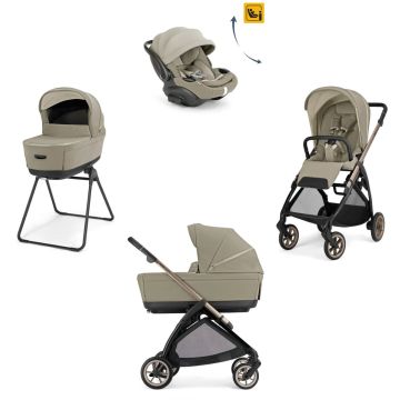 Trio Inglesina Electa System Quattro Darwin Infant Recline Bronze Black / Hangar Beige 2026